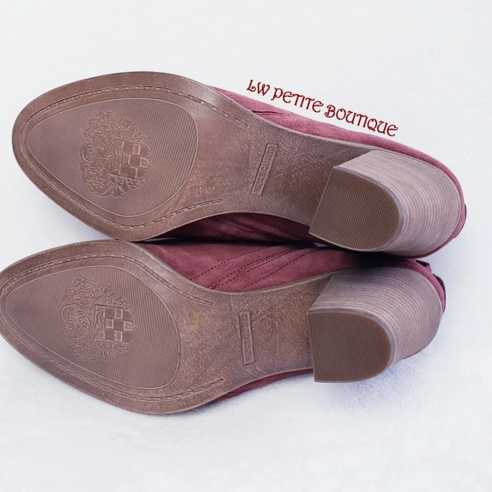 Vince Camuto Francia Sedona Suede Booties sz 11